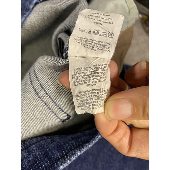 J Crew Pants Womens Size 28 Blue Wide Leg Crop Side Zipper - Picture 11 of 13